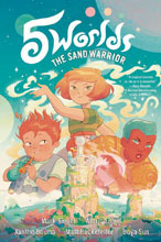 Image: 5 Worlds Vol. 01: Sand Warrior GN HC  - Random House Books For Young R