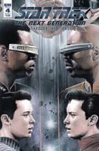 Image: Star Trek: The Next Generation: Through the Mirror #4 (cover A - Woodward) - IDW Publishing