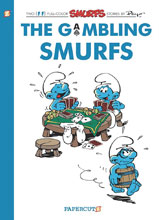Image: Gambling Smurfs SC  - Papercutz