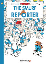 Image: Smurfs Vol. 24: Smurf Reporter GN  - Papercutz