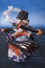 Image: One Piece Figuarts Zero Action Figure: Monkey D Luffy - Gear 4 King Cobra  - Tamashii Nations