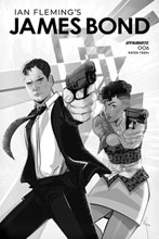 Image: James Bond #6 (incentive 1:10 cover - Richardson B&W) - Dynamite