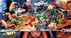 Image: Heroes Reborn #1 (variant Gatefold cover - Coello) - Marvel Comics