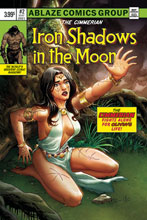 Image: Cimmerian: Iron Shadows in the Moon #2 (cover D - Fritz Casas) - Ablaze