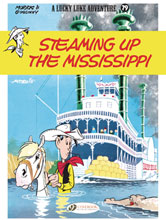 Image: Lucky Luke Vol. 79: Steaming Up the Mississippi SC  - Cinebook