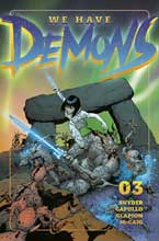 Image: We Have Demons #3 (cover A - Capullo) - Dark Horse Comics