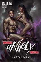 Image: Vampirella / Dracula: Unholy #6 (cover A - Parrillo) - Dynamite