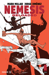 Image: Nemesis Reloaded #5 (cover B - Jimenez B&W) - Image Comics