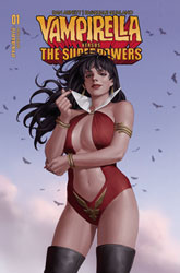 Image: Vampirella vs. Superpowers #1 (cover C - Yoon) - Dynamite