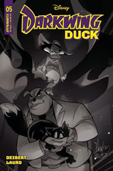 Image: Darkwing Duck #5 (cover H incentive 1:15 - Andolfo B&W) - Dynamite