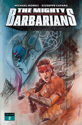 Image: Mighty Barbarians #2 (cover B - Suspiria) - Ablaze Publishing