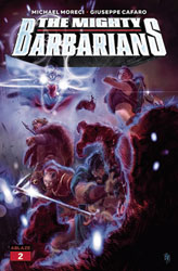 Image: Mighty Barbarians #2 (cover C - Bufi) - Ablaze Publishing