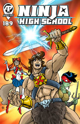 Image: Ninja High School #189 - Antarctic Press