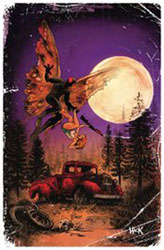 Image: Frank Frazetta's Mothman #1 (cover E incentive 1:20 - Hack Unbranded) - Opus Comics