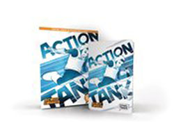 Image: Action Tank Comic Tag Card & Comic SC  - Scout Comics