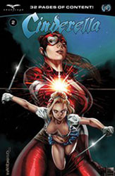 Image: Cinderella vs. Queen of Hearts #2 (cover A - Barrionuevo) - Zenescope Entertainment Inc