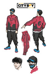 Image: City Boy #1 (cover E incentive 1:50 cardstock - Minkyu Jung) - DC Comics