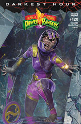 Image: Mighty Morphin Power Rangers #120 (cover B Dark Grid - Barends) - Boom! Studios