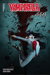 Image: Vampirella #669 (cover F incentive 1:7 cover - Gunduz original) - Dynamite