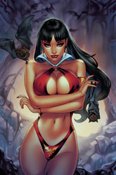 Image: Vampirella #669 (cover K incentive 1:20 - Chatzoudis virgin) - Dynamite