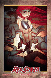 Image: Red Sonja #11 (cover F incentive 1:10 Modern Icon - Frison) - Dynamite