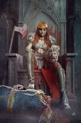 Image: Red Sonja #11 (cover K incentive 1:15 - Barends virgin) - Dynamite