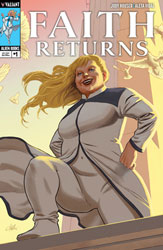 Image: Faith Returns #1 (cover A - Erbetta) - Alien-Valiant