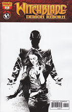 Image: Witchblade: Demon Reborn #1 (Calero B&W incentive cover) (v10) - Dynamite