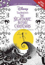 Image: Art of Coloring Disney: Tim Burton's Nightmare Before Christmas SC  - Disney Editions