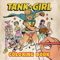 Image Tank Girl Coloring Book