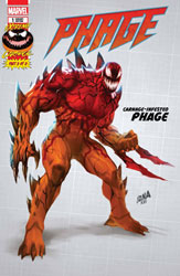 Image: Extreme Carnage: Phage #1 (incentive 1:10 Design cover - Nakayama) - Marvel Comics