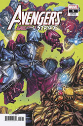 Image: Avengers Mech Strike #5 (variant cover - Okazaki) - Marvel Comics