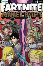 Image: Fartnite vs. Minecrapt #1 (cover A - Mokhtar) - Keenspot Entertainment