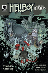Image: Hellboy & the B.P.R.D.: Time Is a River  (cover A - Laszlo)  [2022] - Dark Horse Comics