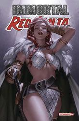 Image: Immortal Red Sonja #4 (cover B - Yoon) - Dynamite