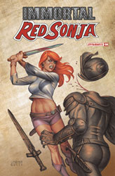 Image: Immortal Red Sonja #4 (cover C - Linsner) - Dynamite