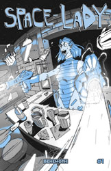 Image: Space Lady #1 (cover D incentive 1:05 - Douglas)  [2022] - Behemoth Comics