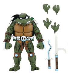 Image: Teenage Mutant Ninja Turtles Action Figure: Archie Comics - Slash  (7-inch) - Neca