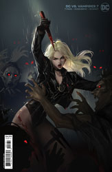 Image: DC vs. Vampires #7 (cover C incentive 1:25 card stock - Lesley Leirix Li) - DC Comics