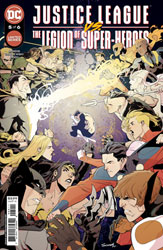 Image: Justice League vs. the Legion of Super-Heroes #5 (cover A - Scott Godlewski)  [2022] - DC Comics