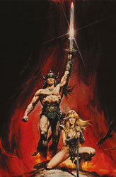 Image: Conan The Barbarian #1 (cover I - foil Movie Novel Replica virgin) - Titan Comics
