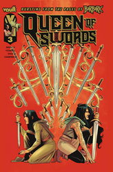 Image: Queen of Swords: Barbaric Story #3 (cover A - Howell) - Vault Comics