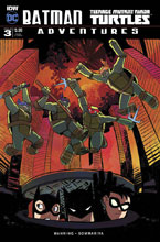 Image: Batman / Teenage Mutant Ninja Turtles Adventures #3 (subscription cover - Erica Henderson)  [2017] - IDW Publishing