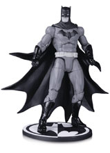 Image: Batman Black and White Action Figure: Batman by Greg Capullo  - DC Comics