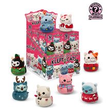 Image: Mystery Minis Kleptocats Holiday 12-Piece Blind Mystery Box Plush Display  - Funko