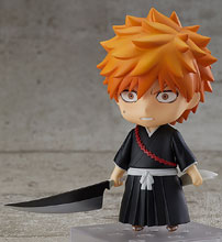 Image: Bleach Nendoroid Action Figure: Ichigo Kurosaki  - Good Smile Company