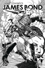 Image: James Bond #2 (incentive 1:10 cover - Cheung B&W)  [2020] - Dynamite