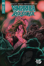 Image: Vampirella / Red Sonja #5 (cover B - Tarr) - Dynamite