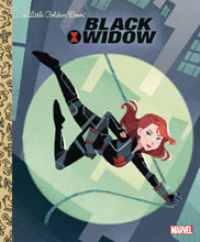 Image: Black Widow Little Golden Book  - Golden Books