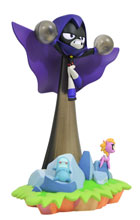 Image: DC Gallery PVC Statue: Teen Titans Go! - Raven  - Diamond Select Toys LLC